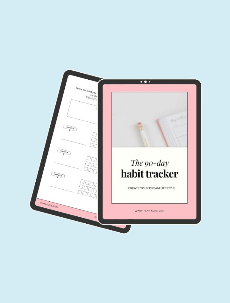 The 90-Day Habit Tracker Printable: Free PDF Download