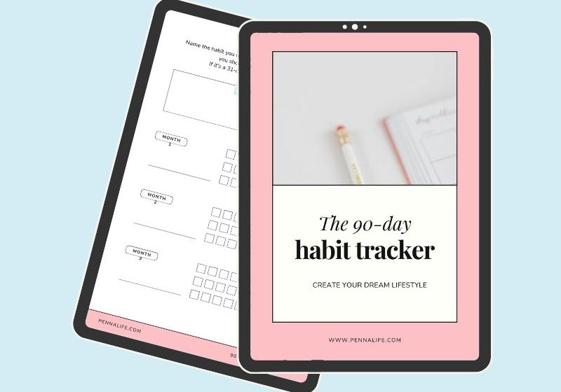 The 90-Day Habit Tracker Printable: Free PDF Download