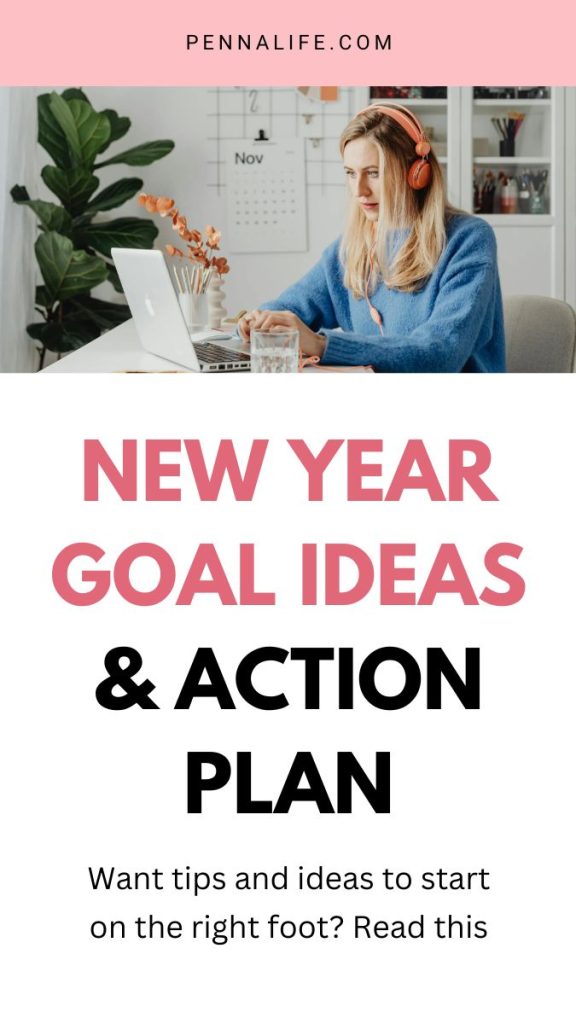 First pin for New Year’s Goal Ideas: 44 Best Ideas & How to Set Them