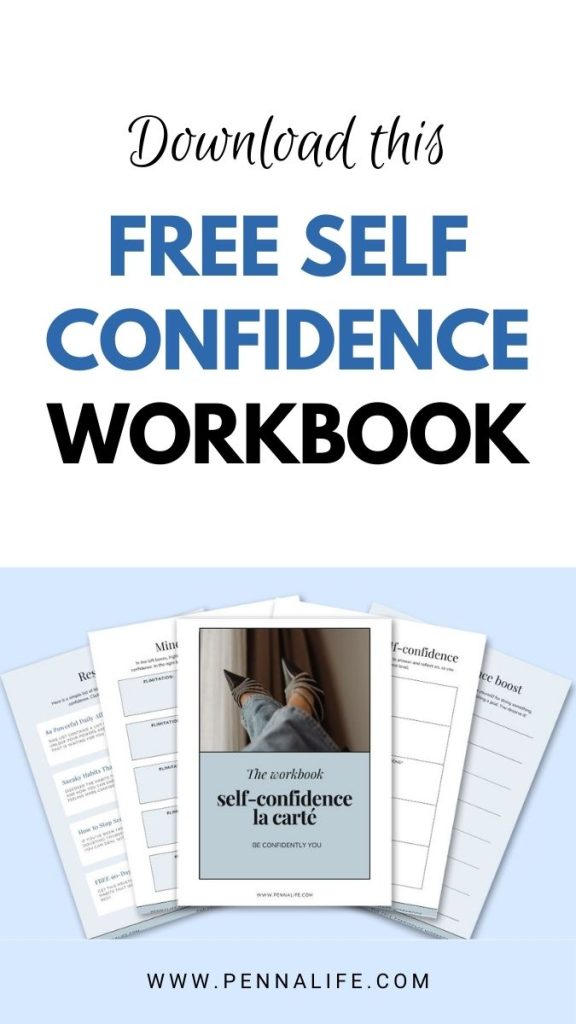 First pin for The Ultimate Self Confidence Worksheet: Free Printable PDF Download