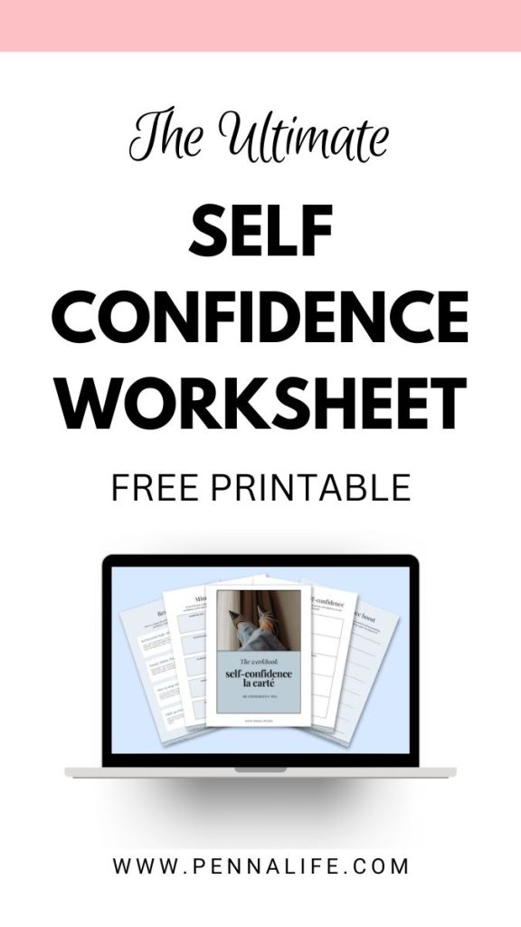 Second pin for The Ultimate Self Confidence Worksheet: Free Printable PDF Download