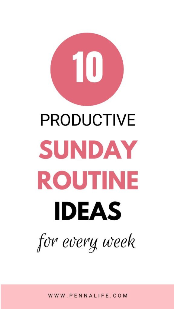 First pin for Sunday Reset Checklist: 10 Productive Routine Ideas for Every Week