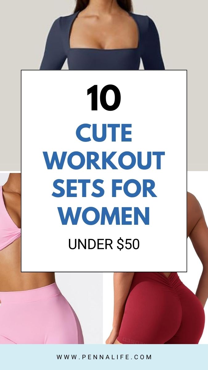 First rich pin for 10 Cute Workout Sets for Women Who Love Fitness (Under $50)
