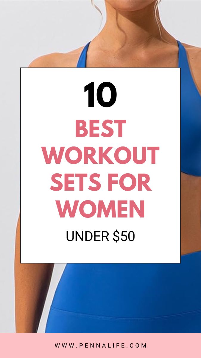 Fifth rich pin for 10 Cute Workout Sets for Women Who Love Fitness (Under $50)