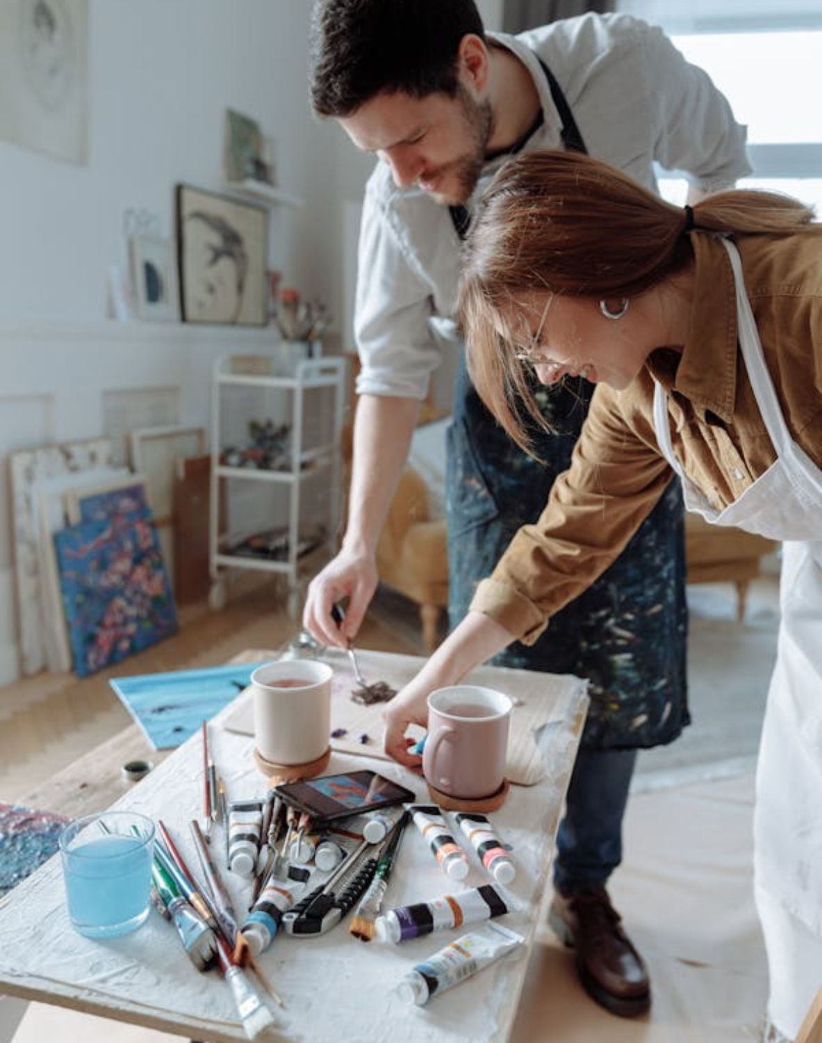 Summer Bucket List Ideas for Couples | art lessons