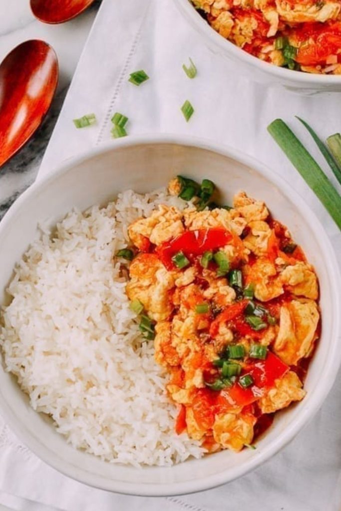 Chinese Tomato Egg Stir Fry | Dinner for Family Comfort Food