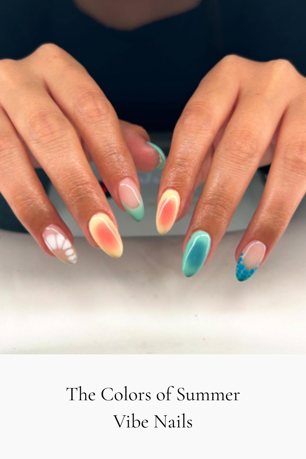 30 Aesthetic Summer Nail Designs & Summer Nail Colors to Try Pennalife(02)