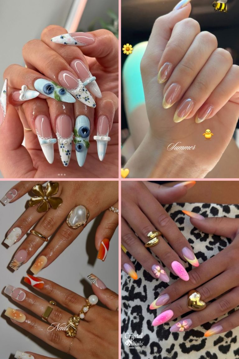 30 Aesthetic Summer Nail Designs & Summer Nail Colors to Try | Pennalife