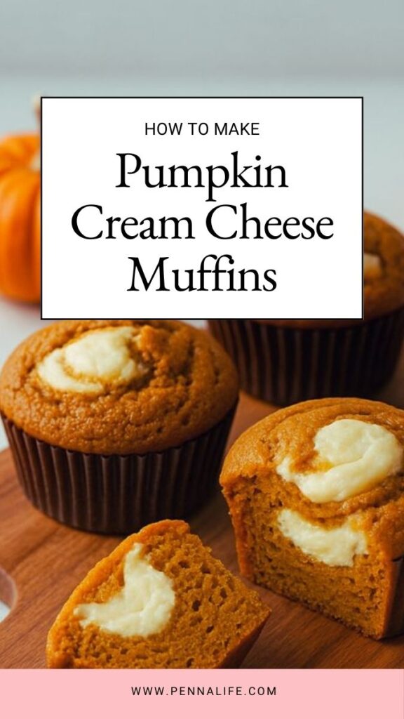 Second pin for Pumpkin Cream Cheese Muffins (Starbucks Copycat)