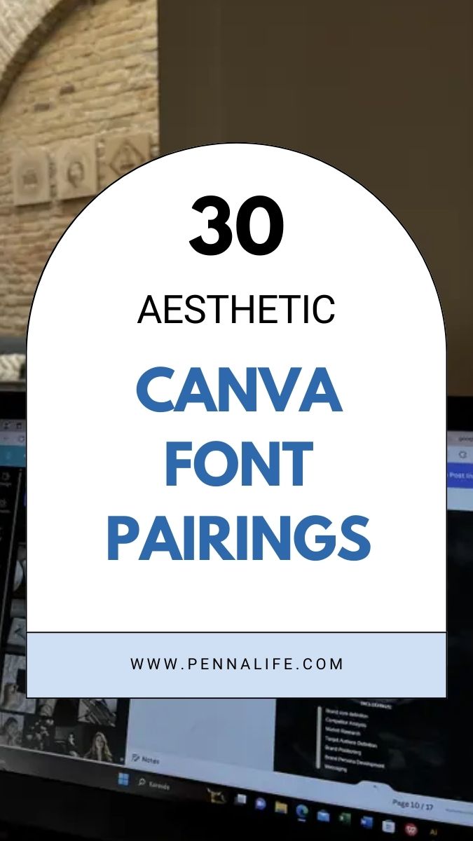 30 Best Canva Font Pairings to Elevate Your Brand - Pennalife