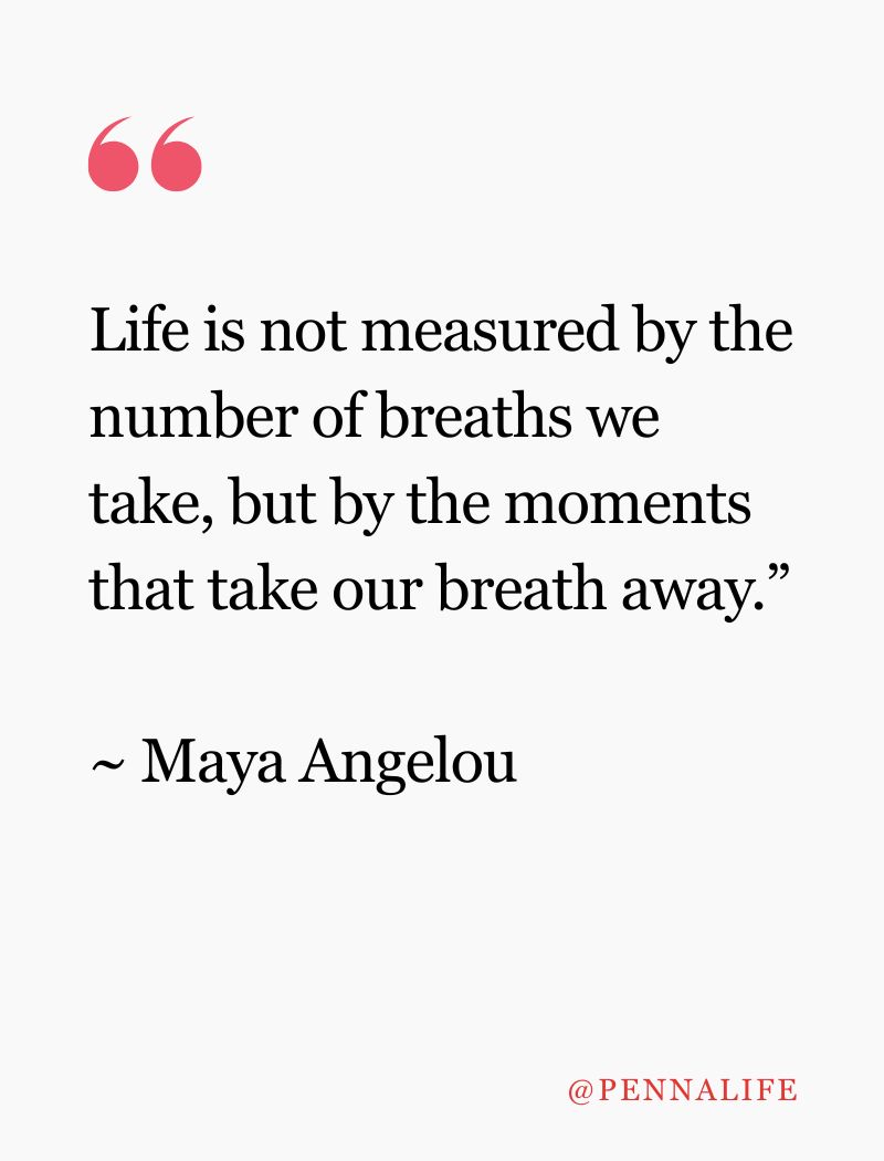 Life is beautiful quotes by Maya Angelou and others