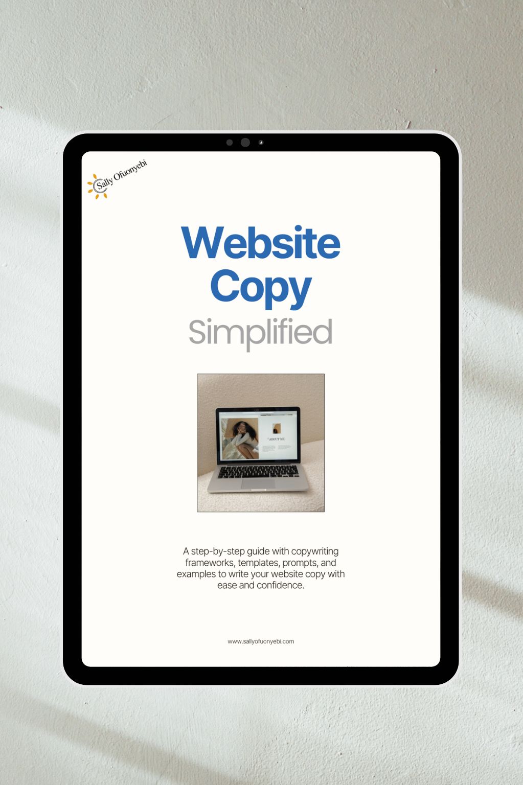 Frickin' Easy Website Copy Template | Website Copy, Simplified.